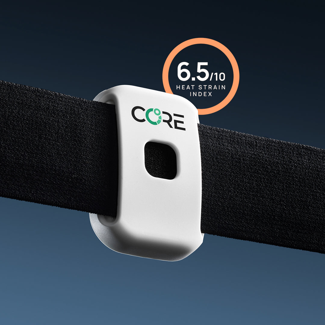 CORE 2 Thermal Sensor wearable live body temperature performance monitor and accessories