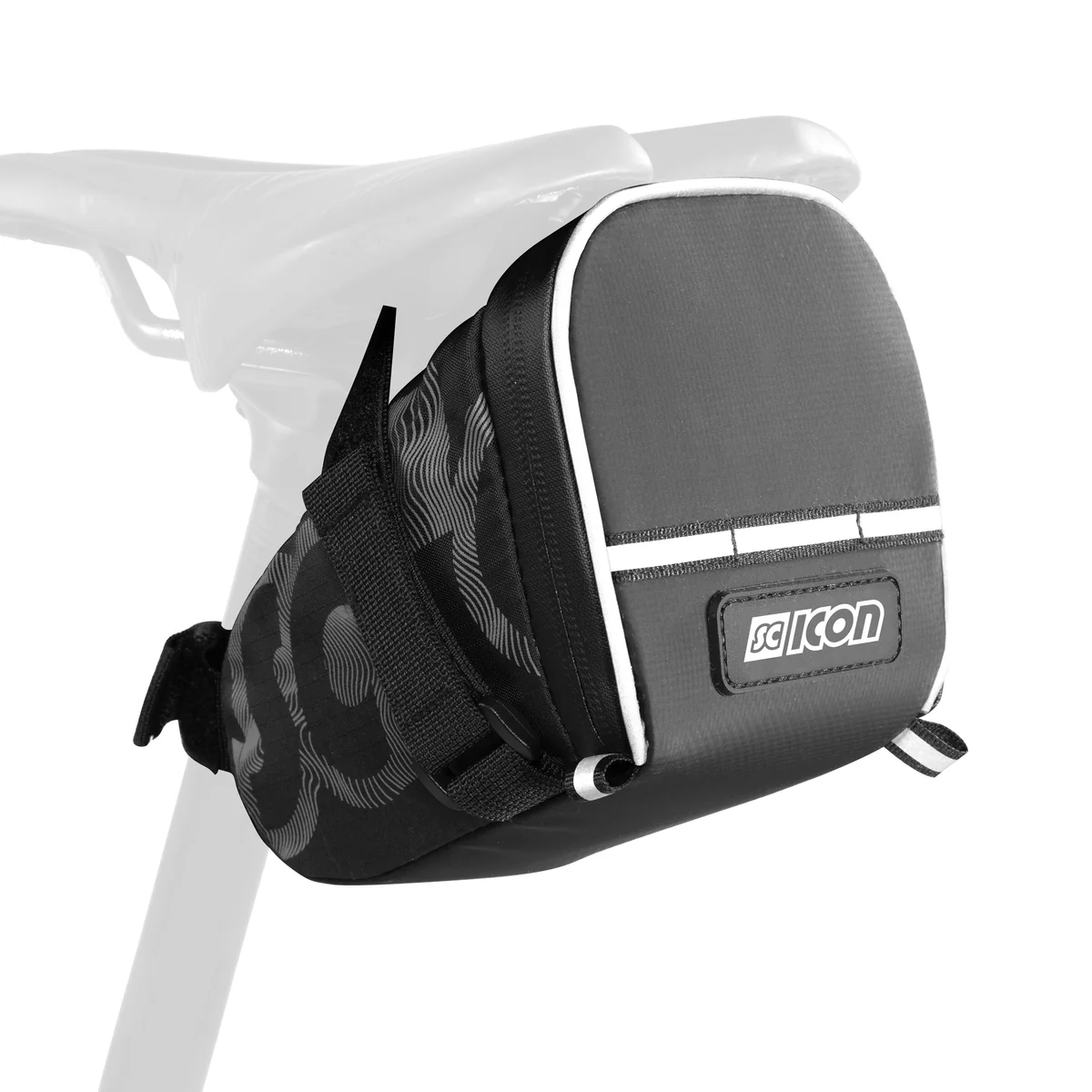 Saco de selim grande para ciclismo MTB