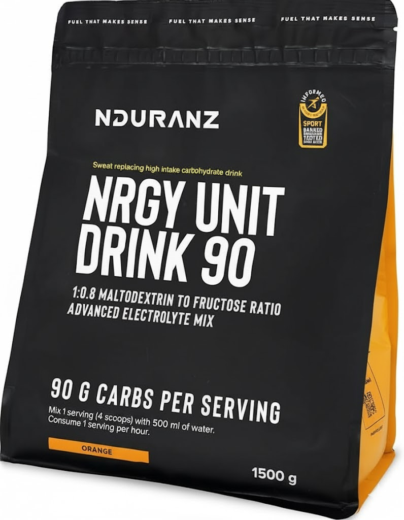 Nduranz Energy Unit Drink 90 can featuring a sleek design and vibrant branding, showcasing the energizing beverage in a modern container.