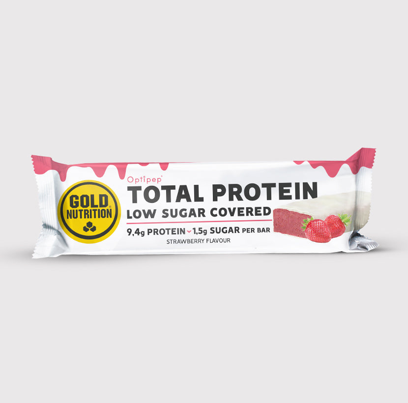 Total Protein Low Sugar Covered bar with high fiber and prebiotic chicory for gut health