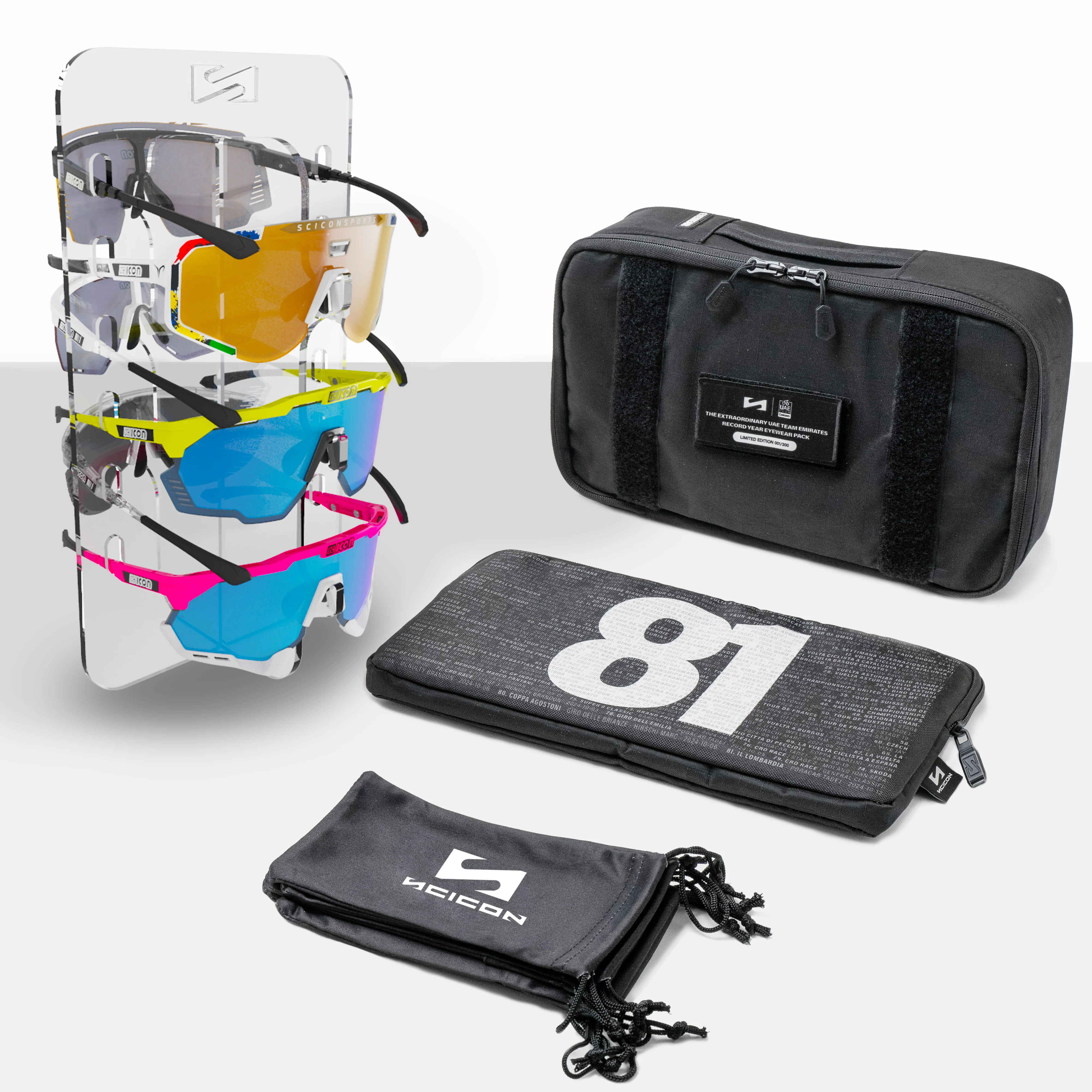 UAE Team Emirates 2024 Celebration Box - Exclusive Eyewear Pack