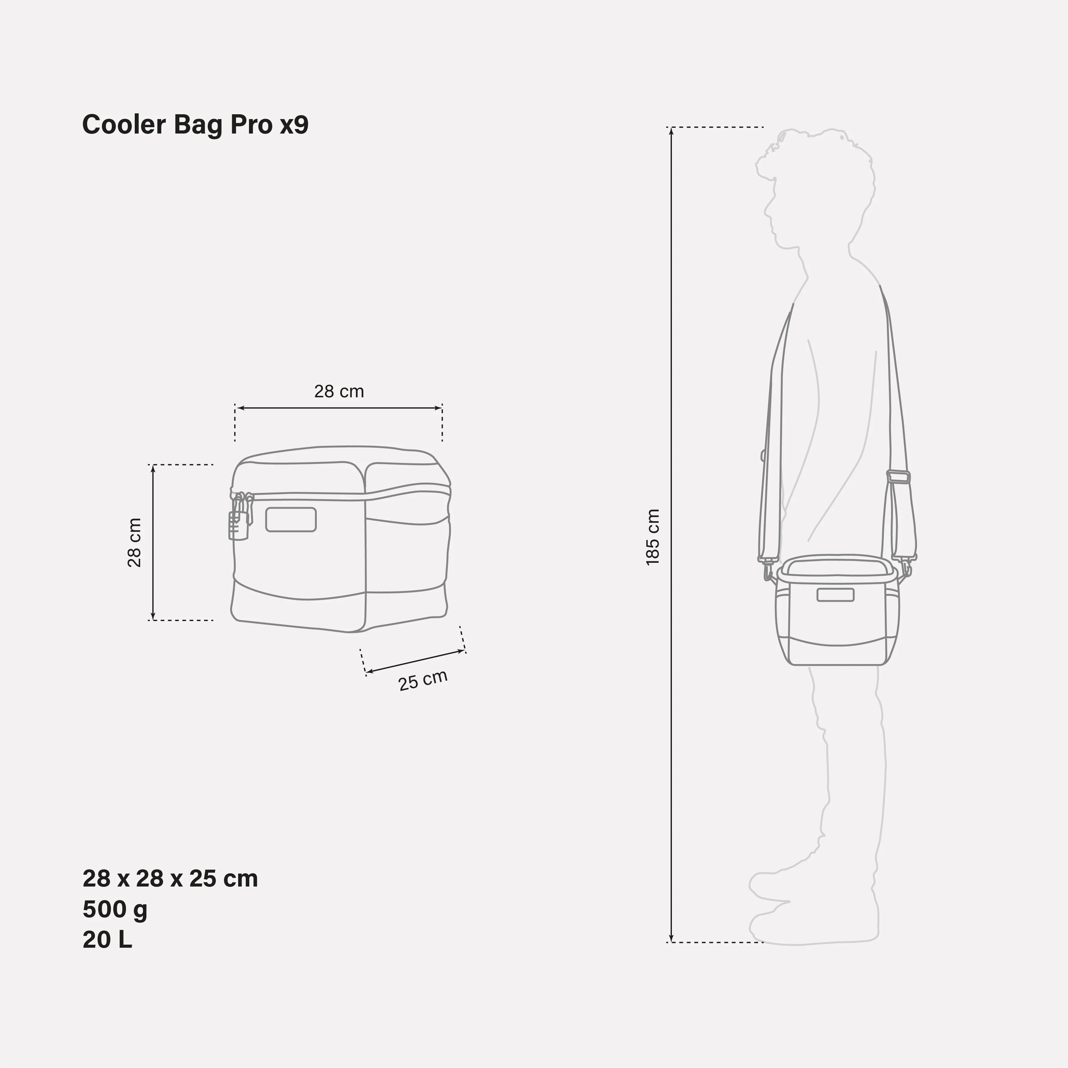 PRO Cooler Bag for 9 Bottles