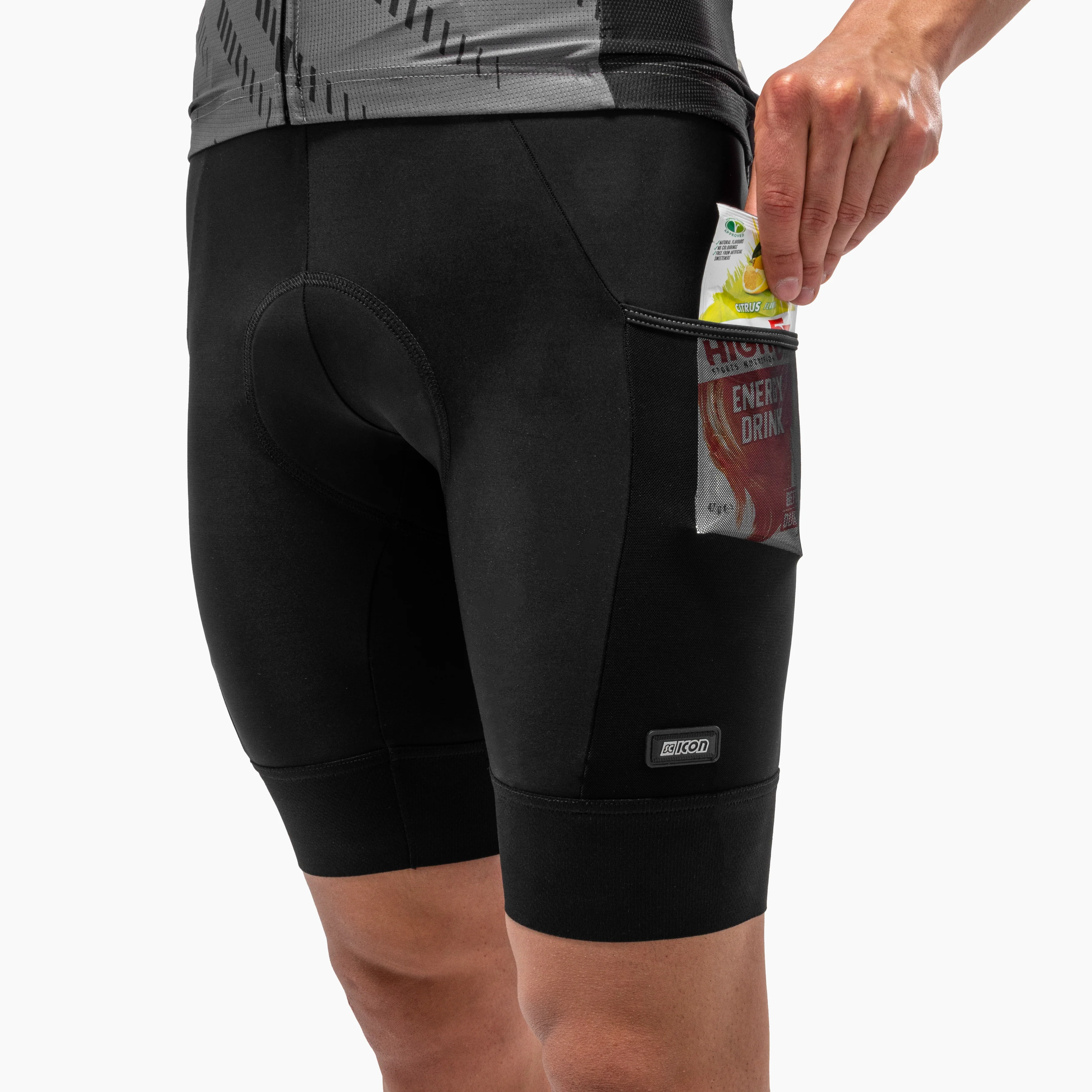 Men’s X‑OVER Cargo Cycling Bib Shorts
