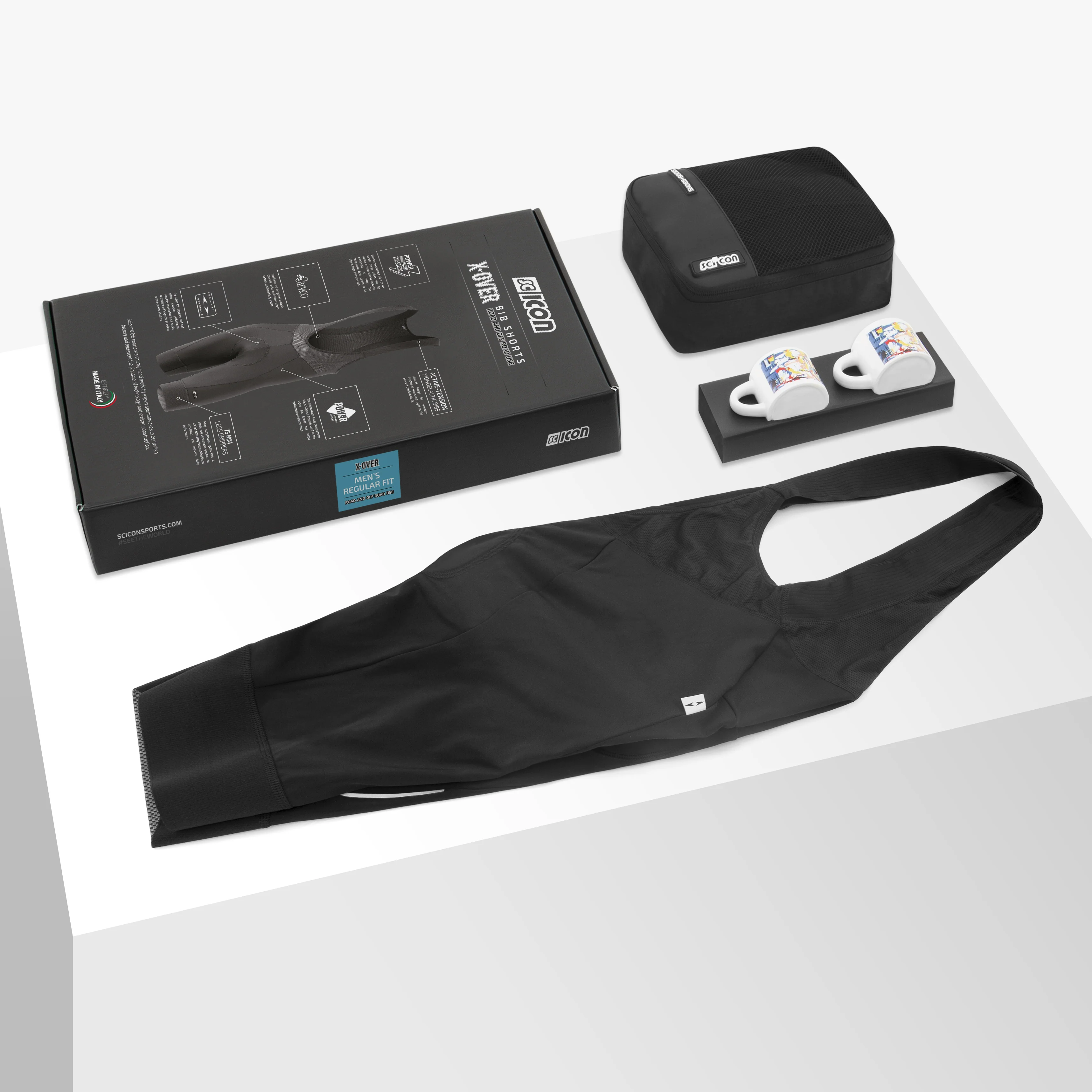 Men’s X‑OVER Cycling Bib Shorts