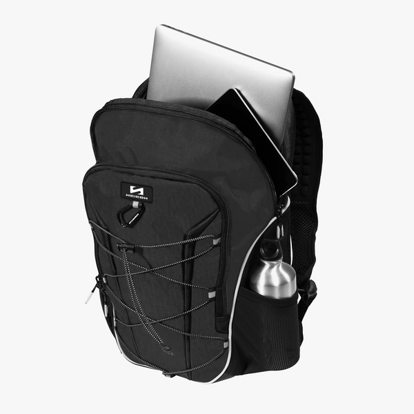 Scicon Compact Sport Backpack 25L showing multiple compartments, adjustable straps, and durable material for active use